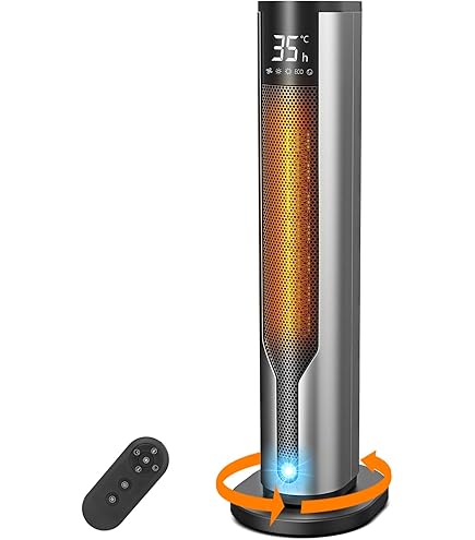 Amazon | ヒーター セラミックヒーター 人感センサー付き 首振り