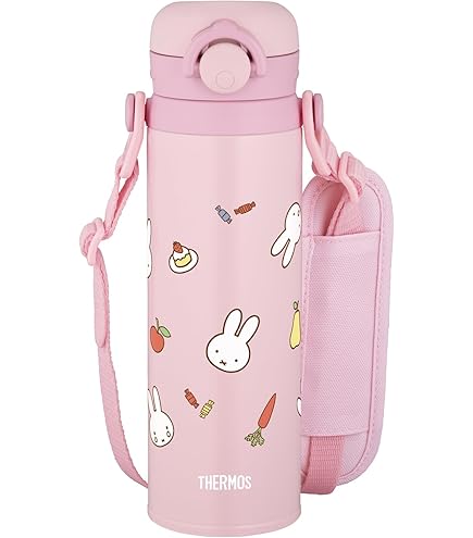 Amazon｜スクエア ミッフィー ワンタッチボトル 抗菌 食洗機対応