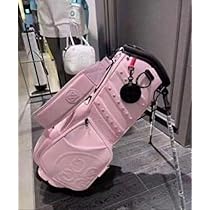 人気！ジーフォアG/FORE  キャディバッグ 男女兼用 ピンク スタンドバッグ ジーフォアG/FORE キャディバッグ 男女兼用 ピンク スタンド