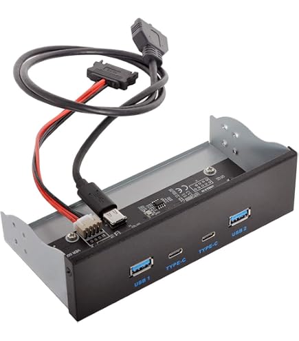 Cablecc USB 3.0 Header Splitter – 19-pin Naar 2x USB 2.0 9-pin – Voor Moederbord – Ondersteunt 480 Mbps – 5V 500mA Per Poort