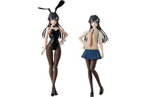 KADOKAWA PLASTIC MODEL SERIES 「青春ブタ野郎」シリーズ 桜島麻衣 DX ver. 約200mm 色分け済みプラスチックモデル