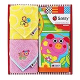 Sassy タオルギフト（C） ピンク&イエロー