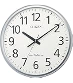 Amazon.co.jp: リズム(RHYTHM) 掛け時計 電波時計 オフィス 大型 屋外