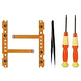 ADOFUN交換用部品 ニンテンドースイッチNS Joy-CONと互換性がある 左/右SL SR 修理用部品 ボタンキーフレックスケーブル 修理キット 修理キット（1セット＋ツール）