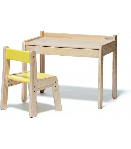 Amazon.co.jp: HOPPL ColoColo Chair & Desk Set of 3 (Natural