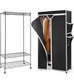 Amazon｜ハンガーラック幅92×奥行46×高さ173cm ワードローブ