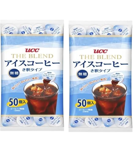 UCC THE BLEND アイスコーヒー 希釈タイプ 50個入×5袋 Amazon.co.jp: UCC THE BLEND アイスコーヒー ポーション (無糖希釈