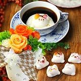 ロイヤルガストロ Latte ラテ マシュマロ ラテマル 5個 プリザーブドフラワー オレンジ お家のギフト箱 手さげ袋 花 フラワー お菓子