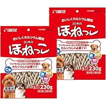 Amazon | 【2個セット】ゴン太のほねっこ Sサイズ 230g 国産品