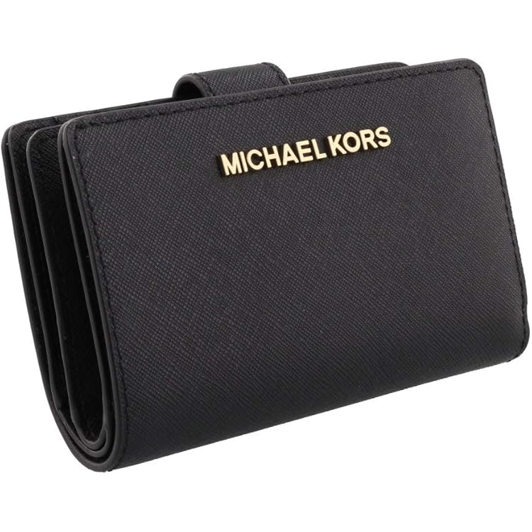 週末限定セール☺︎MICHAEL KORS マイケルコース 三つ折り財布 ブラック マイケルコース MICHAEL KORS 三つ折り財布 （ブラック