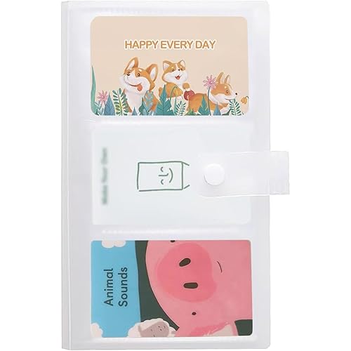 Xlihdzum Yoto Card Holder Box for Kids Holds 120 Cards - Durable Yoto Card Case Storage for Boys and Girls This Organized Yot