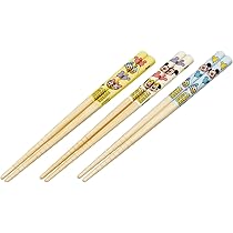 Amazon｜スケーター(Skater) 竹箸 箸 16.5cm 3膳組 ディズニー