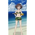 ガールズ&パンツァー iPhoneSE/5s/5c/5 壁紙 視差効果 優花里 ガールズ&パンツァー iPhoneSE/5s/5c/5 壁紙 視差効果 優花里