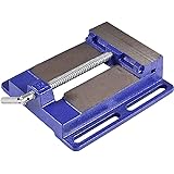 Nisorpa 卓上万力 最大開口幅 11cm ボール盤バイス 穴あけ作業 ドリルプレス バイス テーブルバイス 切断 固定 小型 ベンチバイス