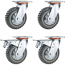 Amazon | ITINA 産業用キャスター 6インチ車輪 ホイール 360度
