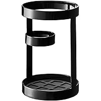 山崎実業 ツールスタンド ブラック 約W9×D9×H14cm タワー 6774