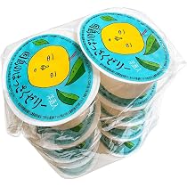 Amazon.co.jp: 因島産八朔の果肉入りゼリー (ご家庭用セット【10個