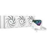 DEEPCOOL Deepcool LT720 WH ミラーデザインポンプヘッド採用 360mmラジエーター オールインワン水冷CPUクーラー ホワイト R-LT720-WHAMNF-G-1 FN1891