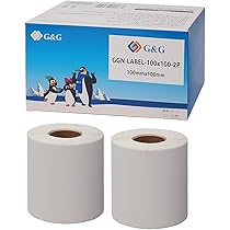 Amazon.co.jp: 感熱ラベルロール紙 FBA配送ラベル 対応 100x100mm 3個