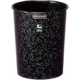 サンコープラスチック ゴミ箱 クリーンダスト 丸中 ブラック 約8.2L