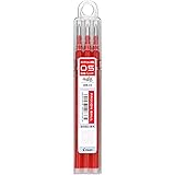 PILOT フリクションボールノック 替芯 3本セット 0.5mm【レッド】 LFBKRF30EF3R