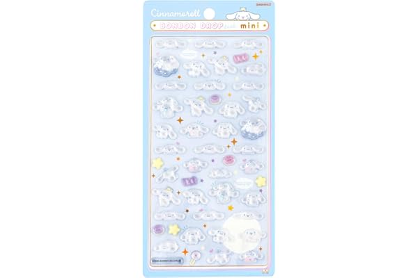 サンスター文具(Sun-Star Stationery) シナモロール サンリオキャラクターズ グッズ ボンボンドロップシール ミニ S8815119