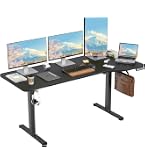 Amazon | Sunon 昇降デスク 電動 昇降式 スタンディング 幅160cm 耐