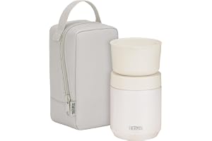 【食洗機対応モデル】 サーモス 真空断熱スープランチセット 300ml グレージュ スープジャー・容器セット JEE-550 GG