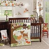 Woodland Tales 4 Piece Baby Crib Bedding Set by Lambs & Ivy by Lambs & Ivy