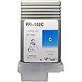 ベルカラー キャノン (CANON) 互換 インクタンク PFI-102 C iPF650 iPF750 iPF610 シアン