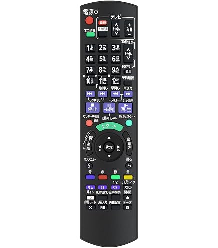 Panasonic BD用リモコン N2QAYB000697 動作品 Amazon | ブルーレイリモコン N2QAYB000697 for パナソニック