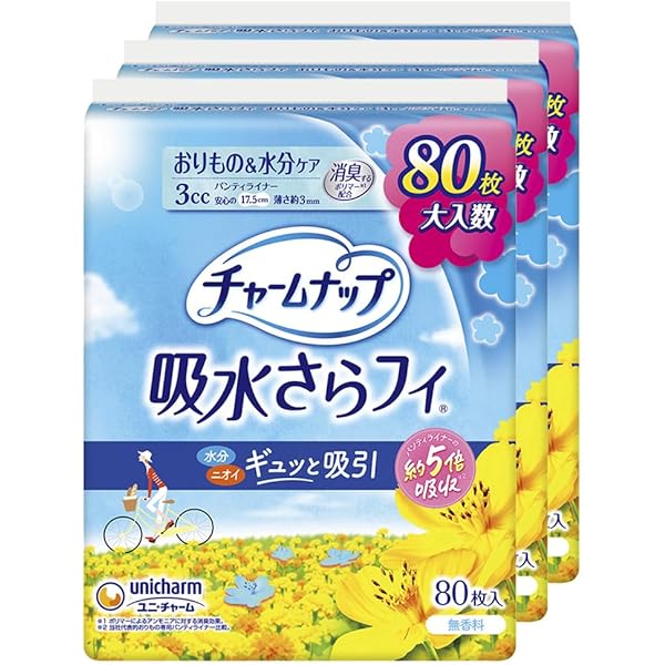 Amazon.co.jp: チャームナップ unicharm 吸水さらフィ 羽なし