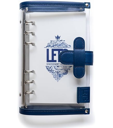 Amazon.co.jp: LETS STATIONERY GOODS クリア システム手帳 ミニ5