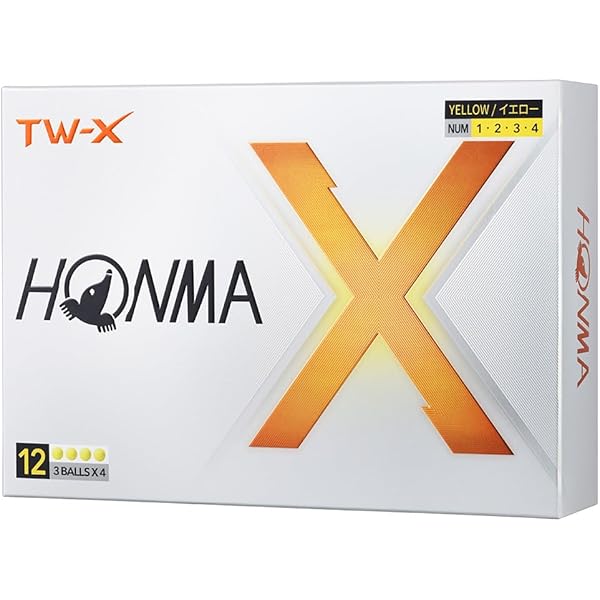 Amazon.co.jp: 本間ゴルフ HONMA ボール TW-X ボール 3ダースセット 3