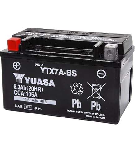バイクバッテリー　台湾ユアサ　YTX12-BS TAIWAN YUASA 台湾ユアサ シールド型 バイク用バッテリー YTX12-BS