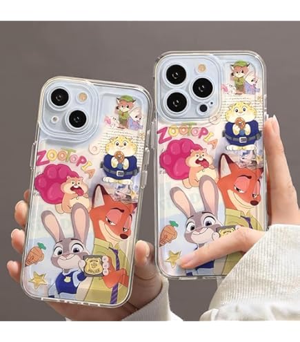 Amazon.co.jp: CASETK iPhone 14用 ケース ズートピア Zootopia Nick