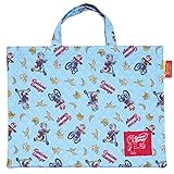 2017年 春物 おさるのジョージ レッスンバッグ ＢＡＧ Curious George サックス◇30×40cm