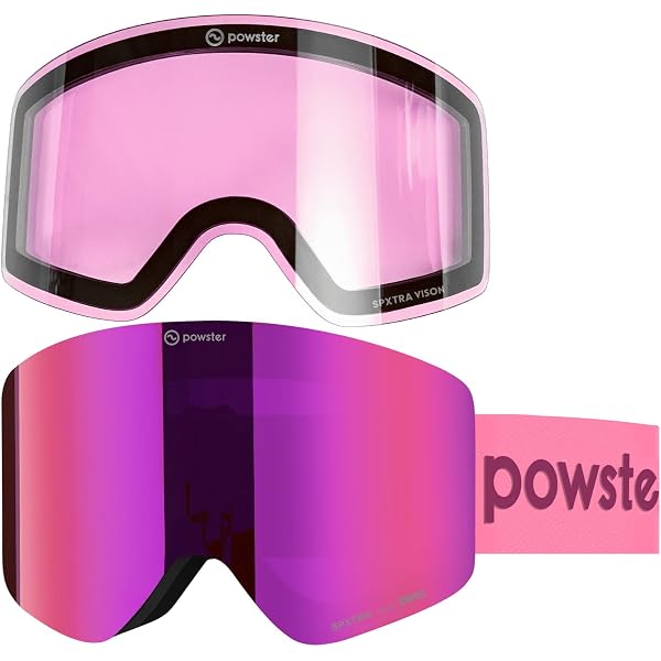 Amazon.co.jp: Powster スキーゴーグル スノー OTG スノーボード