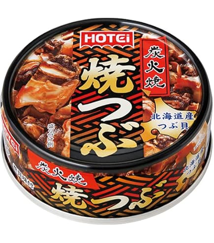 Amazon | ホテイフーズコーポレーション つぶ貝味付 90g×6個 | ホテイ