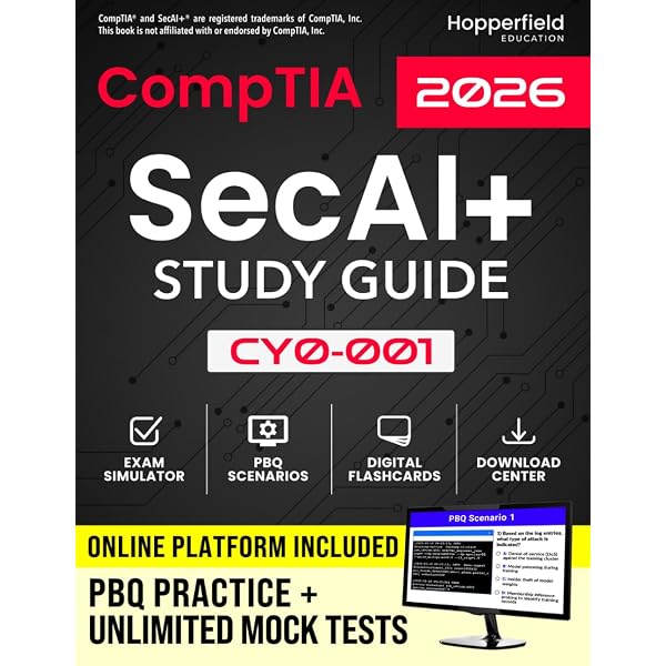 Amazon | CompTIA SecAI+ Study Guide: Exam CY0-001 (Sybex Study