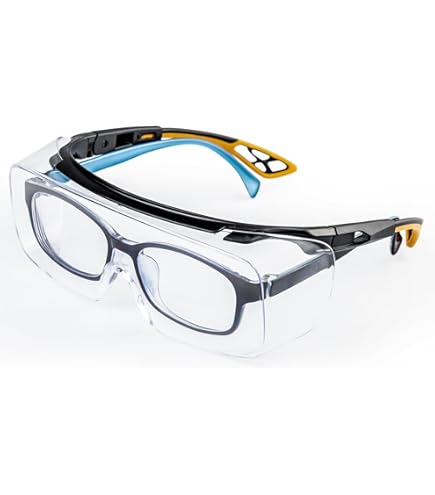 Amazon | 田中製作所 ANSI Z87+適合品 JIS相当品 保護メガネ PU200Y-C
