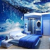 bzdhwwh Starフォト壁紙3dステレオPersonalized Kリビングルーム部屋天井壁Galaxy 3d壁紙PapelデParede 6949265121461