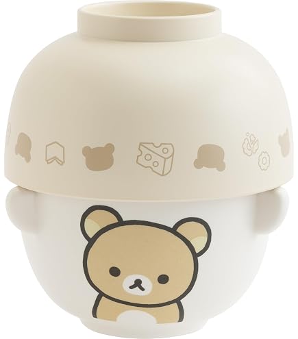 Amazon.co.jp: サンエックス(San-X) リラックマ ちゃわんおわんセット