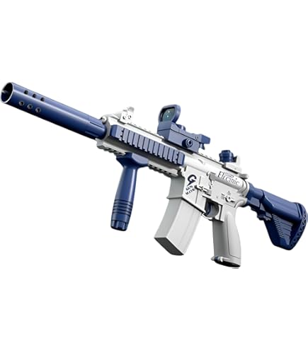 Amazon | [mocoly]水鉄砲 M416 電動おもちゃ射撃セット 戦術スコープ