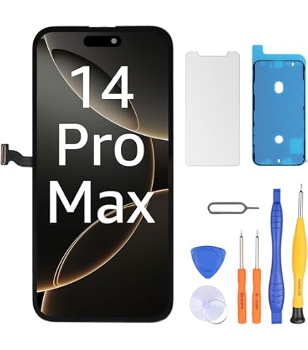 Amazon.co.jp: SRJTEK For iPhone 14 Pro Max incell 液晶パネル 画面