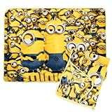 ミニオンズ フリースブランケット ＋ ミニオンミニタオル (C.(イエロー))