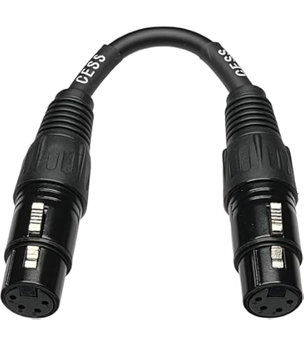 Amazon.co.jp: [ 4 Pin XLR 変換 3.5mm 4極 バランス メス ] 8芯銀