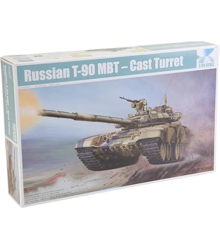 Amazon | トランペッター 1/35 ロシア連邦軍 T-90MS主力戦車 Mod2013