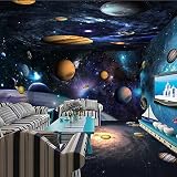 Sproud 3 Duniverse 天井壁紙リビングルームホテルには、天井の壁紙バーボックストピック Galaxy カスタム壁画 200 Cmx 130 Cm