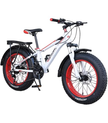 スノーバイク ファットバイク 26インチ 極太タイヤ ディスクブレーキ 7段変速 Amazon | Dazzix自転車7/21/24/27/30スピード20/24/26インチファット
